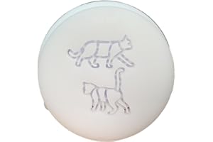 BNN RECIPE BNN - Avance/Serie 7000 - Flocon Mickey Minnie Animaux épaisseur 1mm - Pasta Disc compatible avec Philips Pasta Maker Avance/Serie 7000 (Chat N°2)