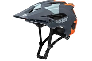 Leoyee Casque de vélo Taille réglable 56-62cm Casque de vélo Hommes Femmes Adultes Casque VTT avec visière Amovible