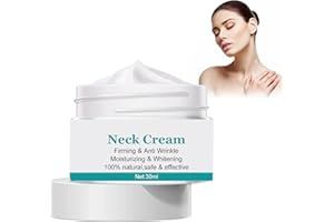 Crème Cou et Décolleté, Crème Pour Le Cou Raffermissante, Crème pour le cou pour l'affaissement et le resserrement Anti-rides Crème pour le Cou Lifting Raffermissant Crème Raffermissante Hydratante