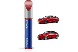 EVOOOR Tesla - Pintura de reparación de arañazos DIY con color a juego para modelo 3/Y/S/X rojo (PMMR/PPMR)