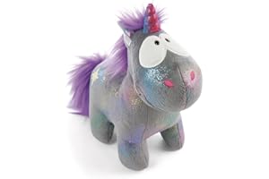 NICI 48630 galaxy Einhorn Standing Soft Toy Theodor & Friends Unicorn Star Bringer 22cm Green, Gray, 22 cm