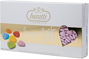 Buratti Confetti Dragées au Chocolat Curiandoli Rose 1 kg