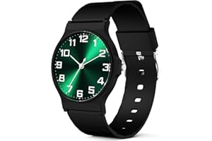 SOCICO Kids Analog Watch Boys Girls Watch, 30M Waterproof Sports Watches for Teen for Ages 8-16, Easy to Read Children's Watch Kids Great Birthday Gifts Christmas Day