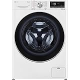 LG F4WV709P1E, Klasse A, Frontlader-Waschmaschine 9 kg, Wi-Fi, AI Direct Drive, Tiefenreinigung mit Dampf, TurboWash 360°, Gr