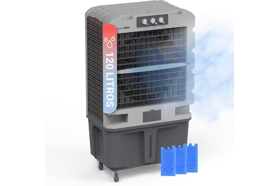 UNIVERSALBLUE Climatizador Evaporativo Portátil