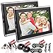Price comparison product image EinCar 10.1 Inch Dual car Entertainment Headrest DVD Player Screen TFT LCD Screen DVD Headrest Monitor Backseat DVD/CD/USB Player with HDMI Port and Remote Control Cigar Lighter Charger Support 32bits Game