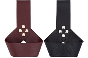 HOBBIESAY Cuir Épée Dague Grenouille Étui Ceinture en Cuir Porte Épée Rapière Chevalier Porte Épée Gaine en Cuir Fourreau Porte Épée