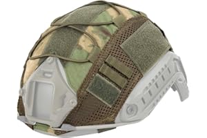 HUENCO Copertura per casco tattico a rete per casco Ops-Core Fast PJ (casco non incluso)