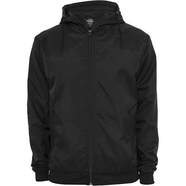 Veste Coupe-Vent Camouflage à Capuche Urban Classics - Homme, Légère, Imperméable, Style Militaire Tendance