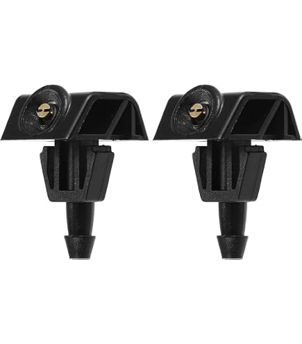 Lot De 2 Buses Lave-Glace Avant En Éventail – Jets Pulvérisation Universels Pour Pare-Brise – Compatibles La Plupart Des Voitures