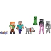 Mattel Minecraft World Builder Figure Set, JFG66