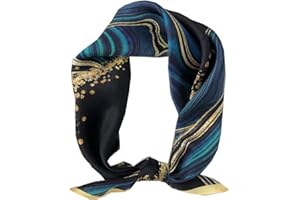 Riho 12 momme Men 100% Mulberry silk Neckerchief (53x53cm)