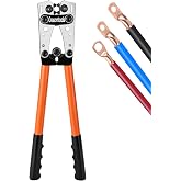 Grasomtools Battery Wire Terminal Crimping Tool for Electrical Crimper AWG 8-1/0