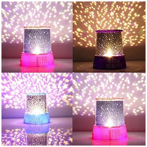 swabs LED Modes USB Intelligent Night Light Star Projector Lamp for Kids Room - Image 4