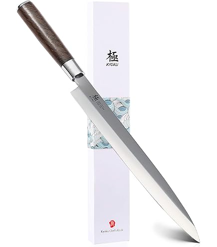 Fujiwara giapponese sushi coltello in acciaio inox AUS-8