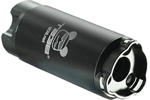 T238 Tracciante UV per Softair con LED Simulazione Fuoco | 3 modalità, 14mm CCW + Adattatore Nerf, 40.000 Colpi, Ricarica USB | Accessorio per Airsoft, Gel Blaster e Blaster Nerf