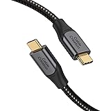 CableCreation USB Type C Cable 10 FT 100W 20V/5A USB C to C Cable 10FT Braided Fast Charging Cable 480Mbps for iPhone 15 Pro 