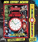 Image de Avengers, Marvel, J'APPRENDS A LIRE L'HEURE + MONTRE