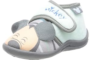 CERDÁ LIFE'S LITTLE MOMENTS Ciabatte per Casa l'inverno di Mickey Mouse con Interni al 100% in Cotone E Suola Antiscivolo, Pantofole Bambini e Ragazzi
