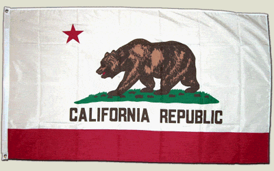 Flagge USA Kalifornien - 90 x 150 cm