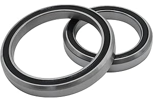 Ollanoos Lot de 2 roulements de casque de vélo en acier de remplacement pour vélo Trek Domane Emonda Madone Systèmes de blocage des chocs 30,15 x 41 x 6,5/40 x 51 x 6,5 mm