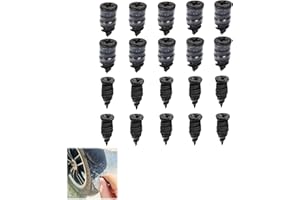 XIWUPO Reifen Reparaturset Kfz, Reifen Reparatur, Vakuum Reifen Reparatur-Nagel, Reifen Reparatur Set, Auto Reifen Reparatur Kit, Reifenreparaturset Motorrad, Für Auto Motorrad Fahrrad, 20 Stück