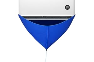 ZASDVN Kit de limpieza de aire acondicionado impermeable | Protector de lavado de polvo unidades de aire acondicionado -Split montadas en la pared, cubierta antipolvo unidad de aire acondicionado limpia