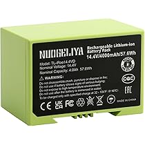 Batteria Litio IRobot Roomba I7 I4 I3 - 14.4V 4000mAh, Ricambio Compatibile - Foto 11