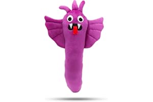 OVITTAC Garten of Banban Plush,10 inches Garden of Banban Jumbo Josh Plushies Toys,Garten of Ban ban Plushies,Birthday Party Favours (Purple Flying Dragon)