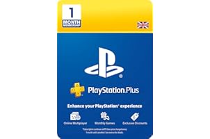 PlayStation Plus: 1 Month Membership | PS5/PS4 | PSN Download Code - UK Account
