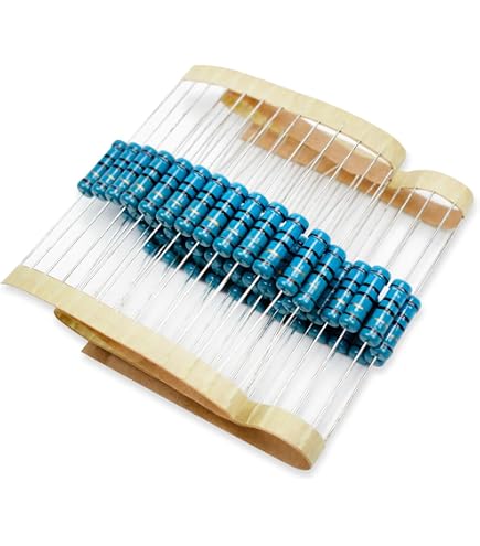 Produktbild von Sourcing Map 300 Stück Metallfolien-Widerstände – 160 Ohm, 1/6W, 1% Toleranz, 5 Farbringe, Blau