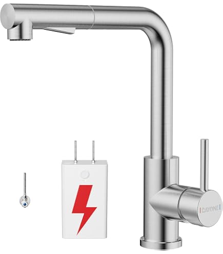 Lonheo Lagedruk Waterkraan, Keukenkraan, Lage Druk, Roestvrij Staal Mengkraan Keuken Gootsteenarmatuur Met 3 Aansluitingen Voor Boilers Of Ondertafelapparaten L Geborsteld 689907220