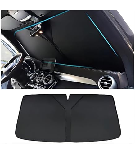GAFAT Zonwering Voorruit Voor Seat Ateca FR/Cupra Ateca (2017-2024) – Binnenste Zonnescherm, UV-bescherming