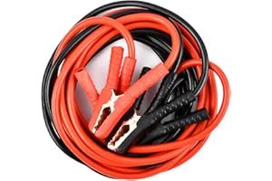 MVQPER 4m Jumper Cables for Car Battery, 2000AMP Jumper Cables with PVC Base Heavy Duty, Jump Starting Dead or Weak Batteries Emergency Roadside Assistance Cables for Petrol Diesel Car Van Truck