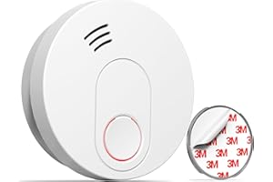 Andyssey GS526 Détecteur de Fumée 10 Ans | Photoélectrique Alarme Incendie | Certifié DIN EN14604 | Alarme 85 DB | Lot de 1