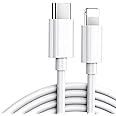 MAXIMUM RANGE E-SELLERS USB C to Lightning Cable 1M, iPhone Fast Charger Cable USB-C Power Delivery Charging Cord for iPhone 14/13/12/12 PRO Max/12 Mini/11/11PRO/XS/Max/XR/X/8/8Plus/