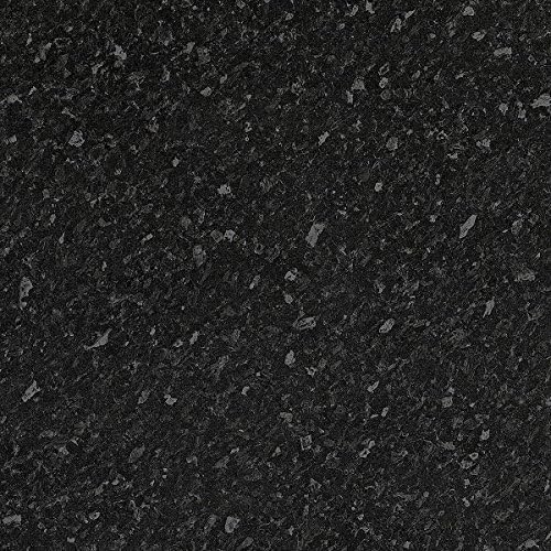 Kronospan Oasis Black Granite Crystal Effect Kitchen Bathroom Laminate 28mm Worktop Offcut Work Surface 30mm Breakfast Bar - Sample