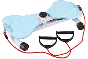 Kensbro Disque de torsion de la taille - Appareil de torsion de la taille avec résistance réglable et fonction de massage des pieds - Avec faible bruit - Charge maximale : 150 kg - Appareil de fitness