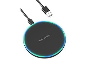 Bezprzewodowa ładowarka Binamao przenośna ładowarka do iPhone'a 16/15/14/13/12 Pro/Pro Max/XS Max/XR/SE, szybkie ładowanie 15 W do Samsung Galaxy S24/S23/S22/S21S20/Note10/9, 2/Pro