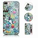 Produktbild iPhone 8 Plus Hülle, QianYang Tempered Glass + TPU Silikon Schutzhülle für iPhone 7 Plus / 8 Plus Spiegel Handyhülle Mirror Kratzfeste Rutschfeste Case Cover - Halloween