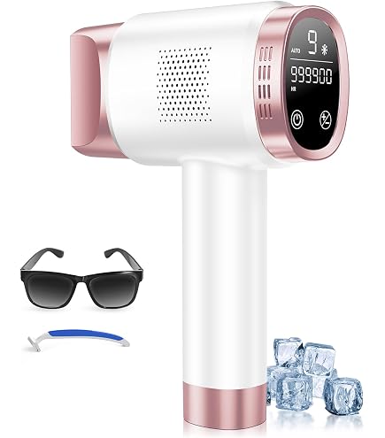 IPL Laser Hair Removal Device - 3 in 1 & Long Lasting & Whole Body