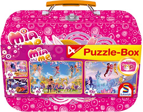 Schmidt Spiele - 56510 - Puzzle - Mia & Me - 2 x 60/2 x 100 Pièces