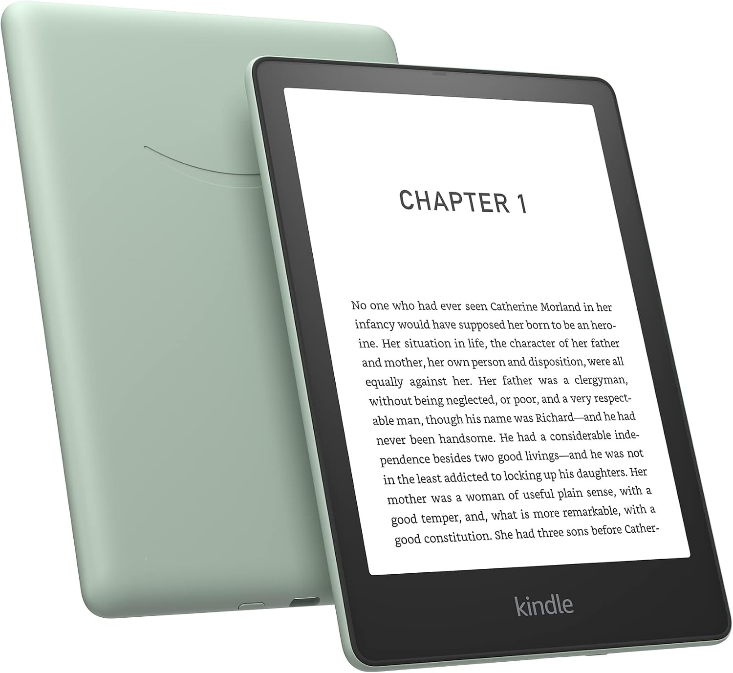 Kindle Paperwhite Signature Edition | 32 GB with a 6.8" display, wireless charging and auto-adjusting front light, without Ads, agave green + Kindle Unlimited