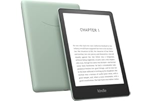 Kindle Paperwhite Signature Edition | 32 GB with a 6.8" display, wireless charging and auto-adjusting front light, without Ads, agave green + Kindle Unlimited