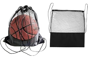 LAKJUOZ 2 Piezas Bolsas De Baloncesto Accesorios De Nylon Bolsa Mochila De Baloncesto Con Correa Para El Hombro Bolsa Para Pelotas De Baloncesto Voleibol Pelotas De Tenis