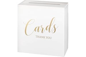Lillian Rose MB110 Hochzeitskartenbox, Holz, Weiß