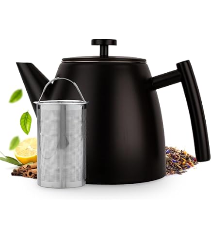 Leifheit Shine Isolierkanne 1,5 L – Edelstahl Thermoskanne Für Kaffee & Tee