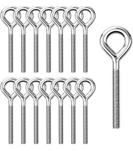 10 Pz M3-M6 In Acciaio Inox Filettatura Metrica Esterna Esagonale Tappo Testa Bullone Filettatura Dia 3/4/5/6mm Viti, M3x6mm(10pcs - Foto 3