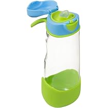 Gourde Sport B.box – Bec Inclinable 450 Ml – Tritan étanche, Poignée Intégrée – Lavable Lave-vaisselle – Enfant