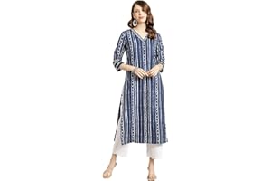 VASTRAGHAR Kurtis für Frauen Partykleidung Indische Tunika Tops Baumwolle oder Rayon Kurti bereit zu tragen